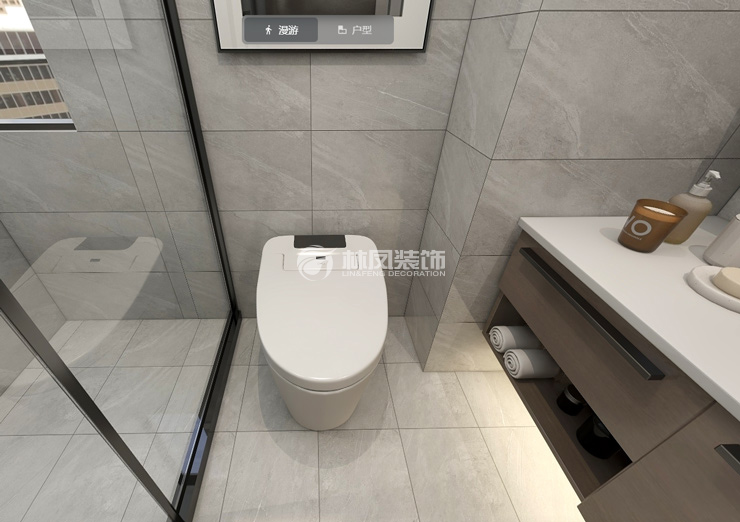 華潤置地萬象府-139平-現代-衛(wèi)生間.jpg